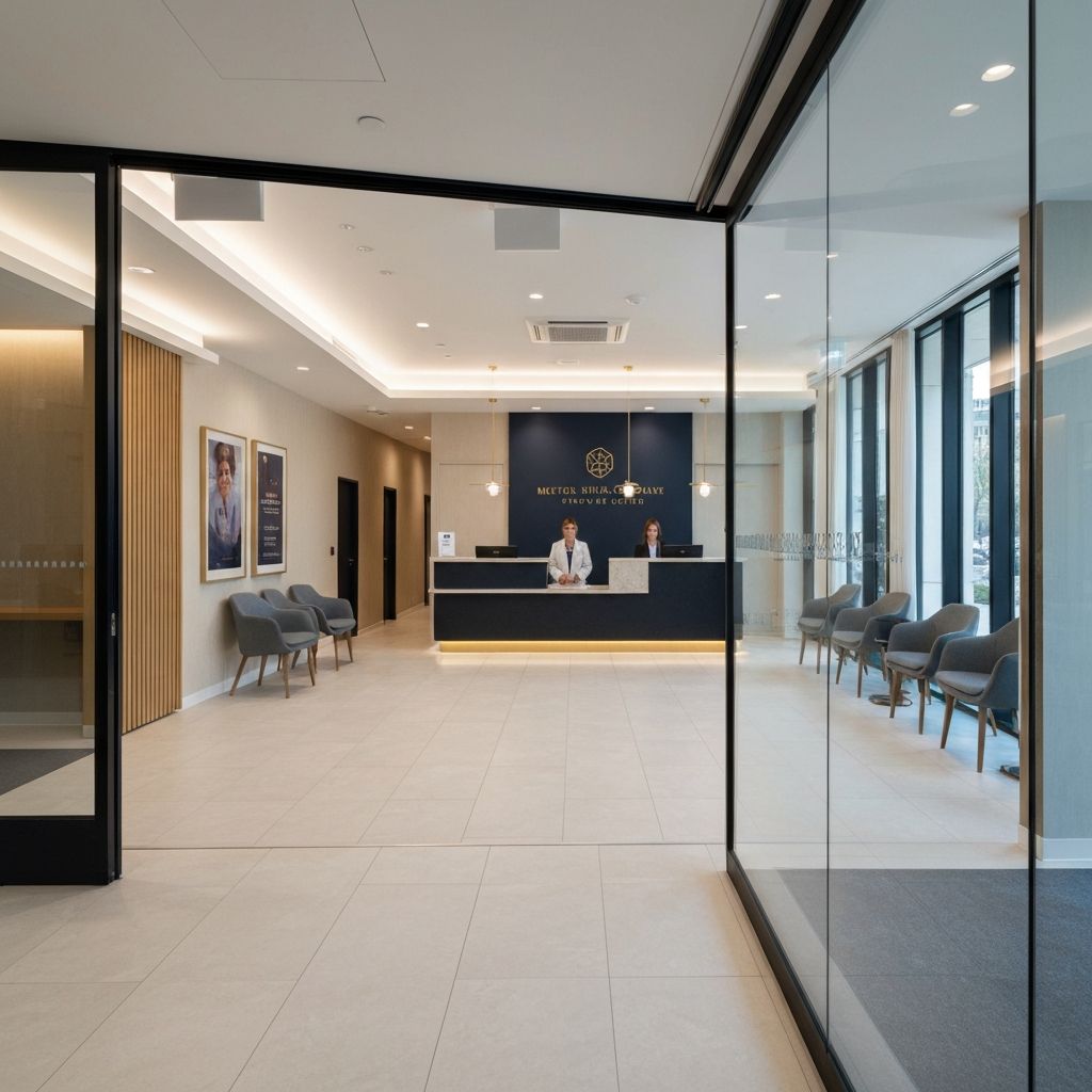 Clinic entrance